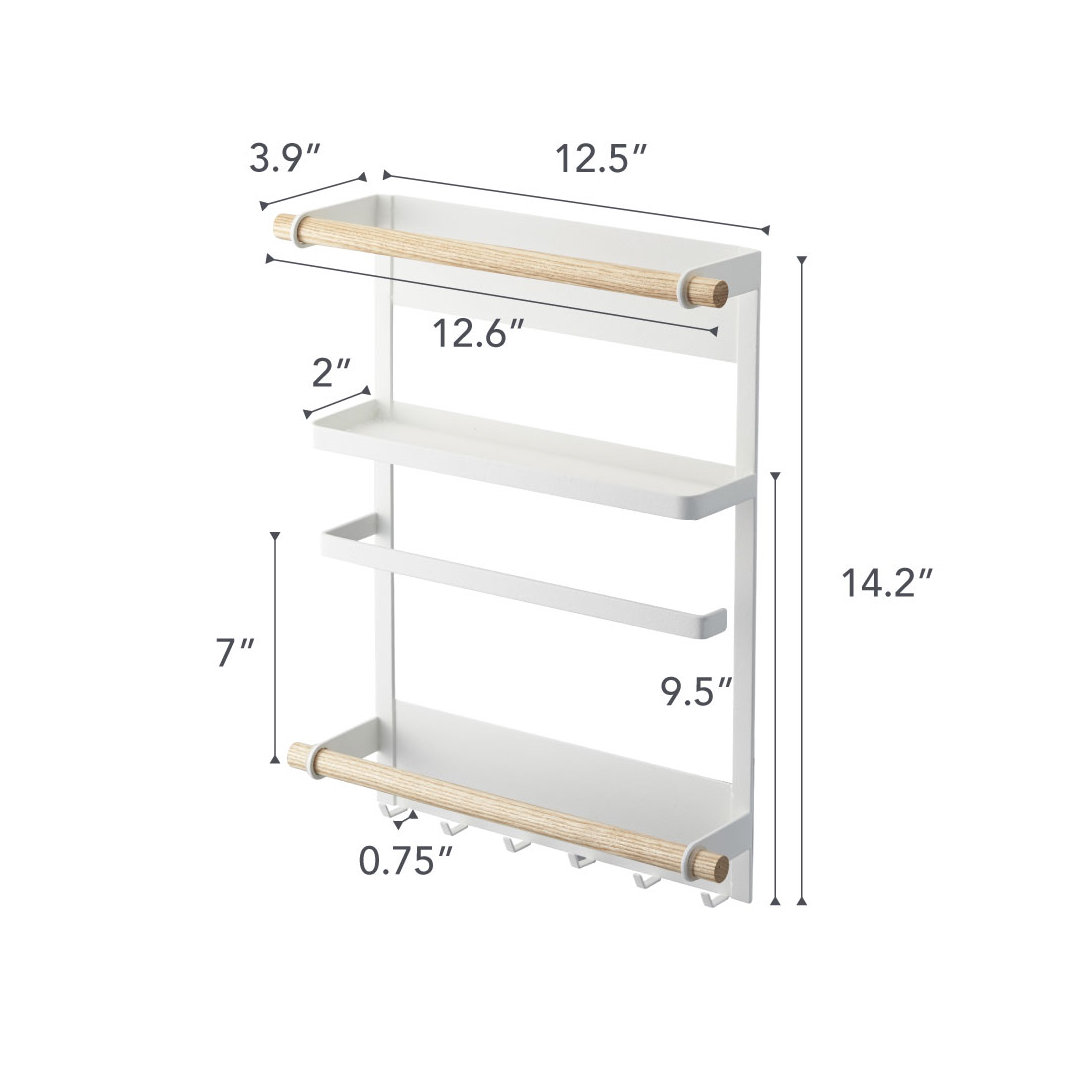 Tosca Yamazaki Home Magnetic Kitchen Storage Rack